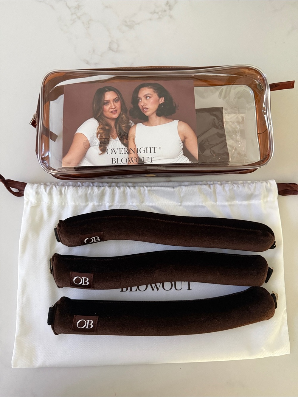 Overnight Blowout Grande On-The-Go Bundle - Brown